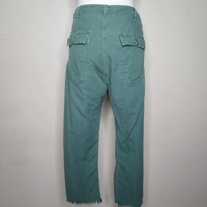 The Great "Ranger" Cropped‎ Relaxed Fit Pants Green Size 27